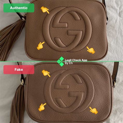 fake gucci bags vs real ones|gucci soho bag authentication.